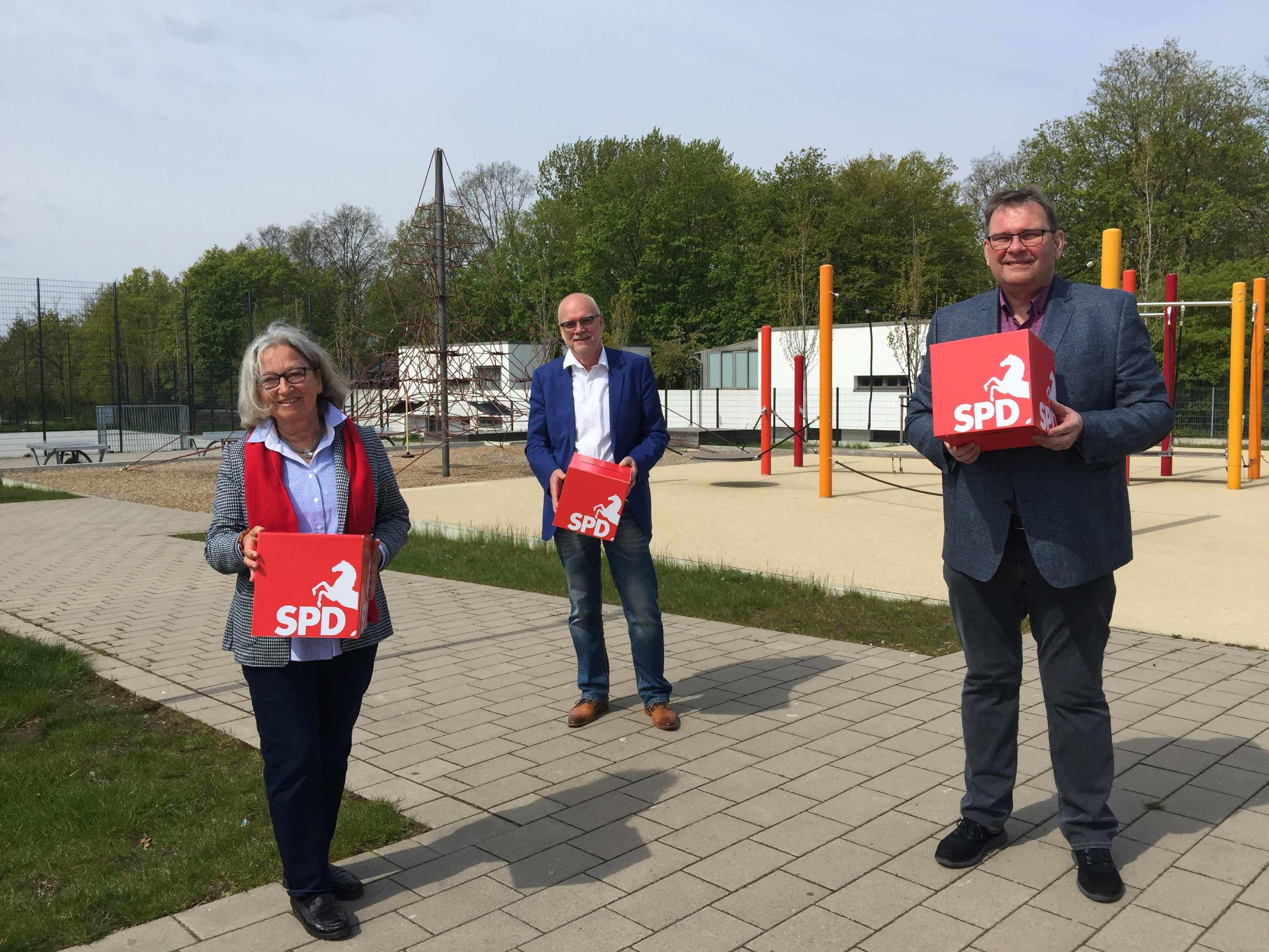 Helga Laube-Hoffmann, Werner Backeberg und Matthias Paul